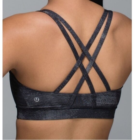 lululemon athletica Other - Lululemon Energy bra Sequin snake